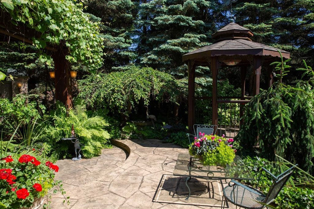 pergola, paver patio, landscaping